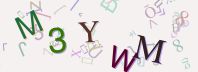 This is a captcha-picture. It is used to prevent mass-access by robots. (see: www.captcha.net)